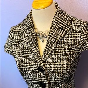 Cold Water Creek short sleeved blazer